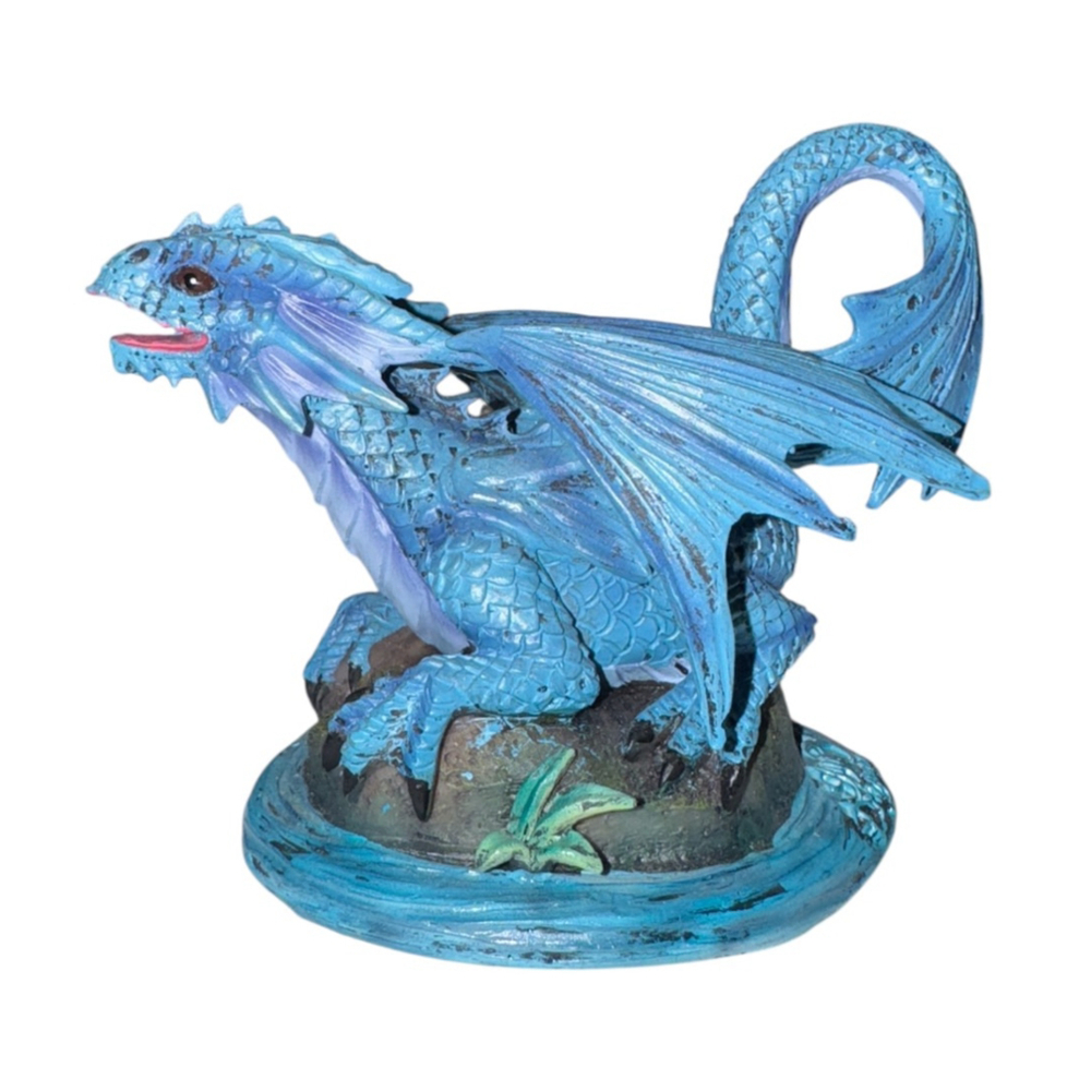 Ebros Pearl Water Baby Wyrmling Dragon Figurine 3.5"H Anne Stokes Fantasy